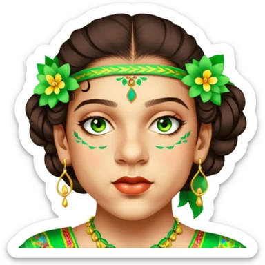 Traditional Dancer sticker