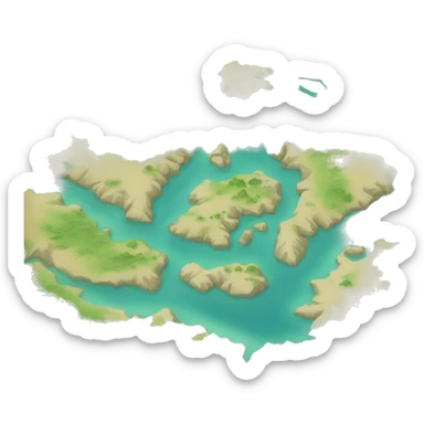 maps of canda sticker