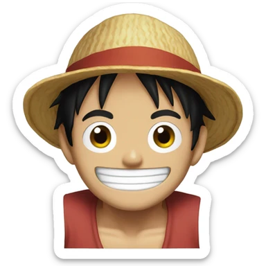 luffy sticker