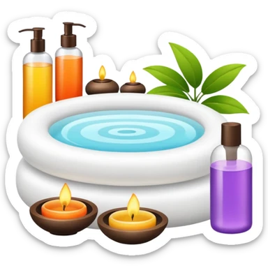 Spa products  sticker