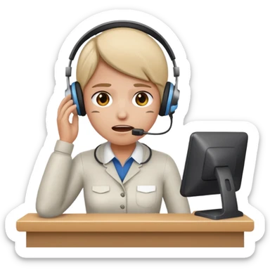 Annoying customer service  sticker