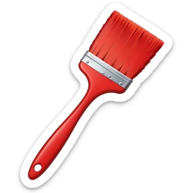 STICKER PINCEAUX ROUGE sticker