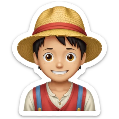 Luffy sticker