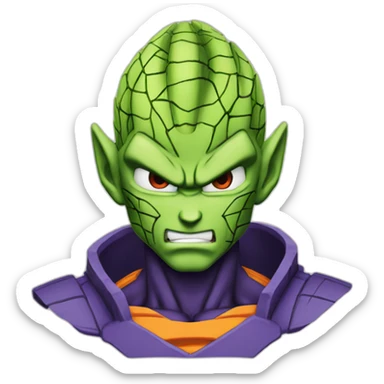 perfect cell from "dragon ball z" sticker