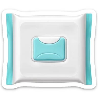 Pack of sanitary pads  sticker