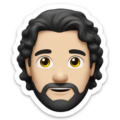 gay pride jon snow sticker