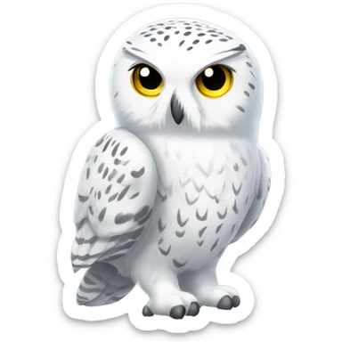 hedwig from harry potter sticker