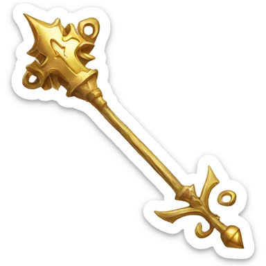 Technomancy Aether-Holy Wand (Supra-Technomancy Righteousness) sticker