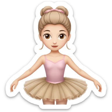ballerina cappuccina sticker