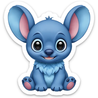 Stitch sticker