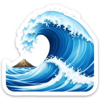 Tsunami sticker