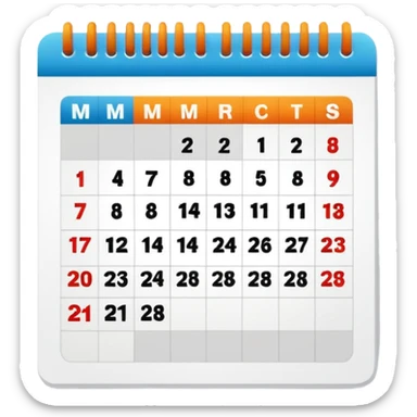 20th March date sticker