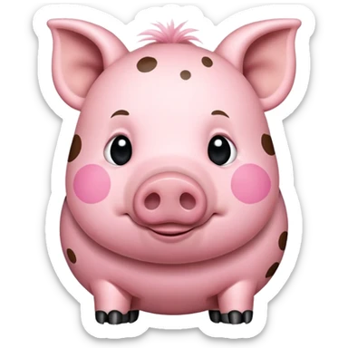 the Netherlands pig sticker