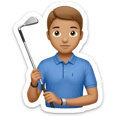 Good golfer sticker