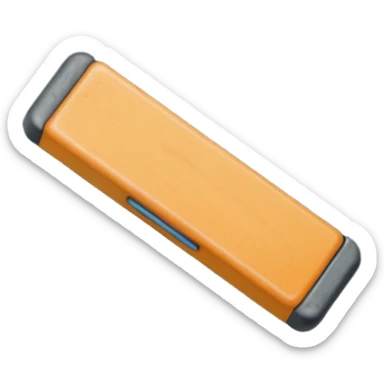 Chalkboard eraser sticker