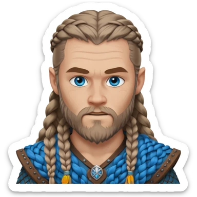 floki from vikings sticker