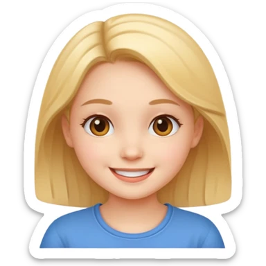 Adorable girly icon sticker