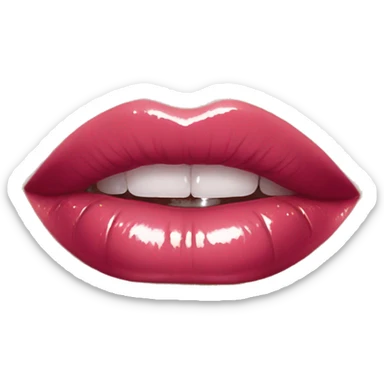 Lip gloss dior sticker