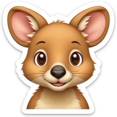 Kanga from Winnie the Pooh sticker