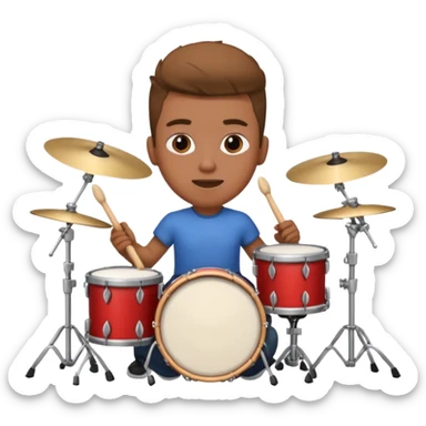 drummer sticker