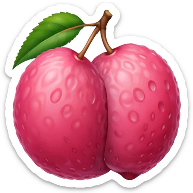 lychee sticker