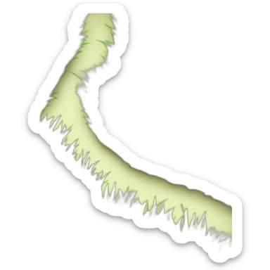 green green grass sticker