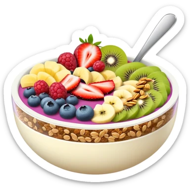 smoothie bowl  sticker
