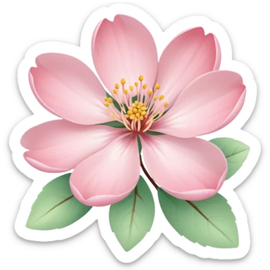 A bright spring blossom with soft pastel petals.














































 sticker