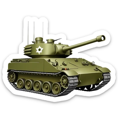 Israeli Tank sticker