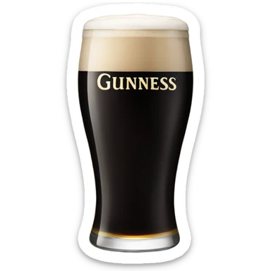Guinness beer  sticker