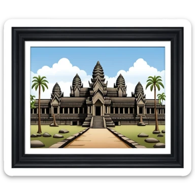 Angkor Wat sticker
