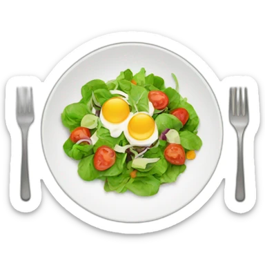 salad with the meal sticker