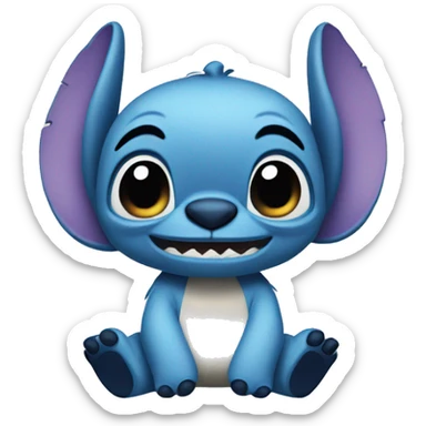Stitch sticker