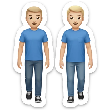 two guys going home sticker