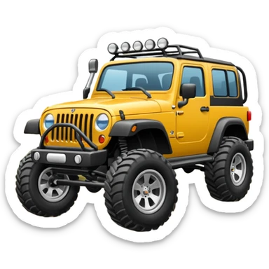 sport type off road side by side sticker