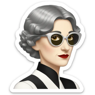 Eileen gray modern architect sticker