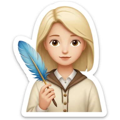 feather client sticker
