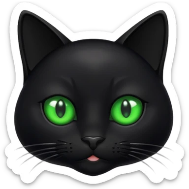 GATA NEGRO sticker