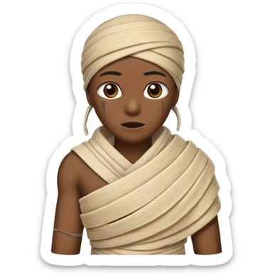 Mummy sticker