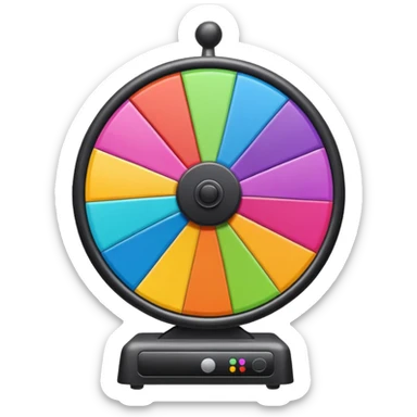 Like a spin wheel sticker