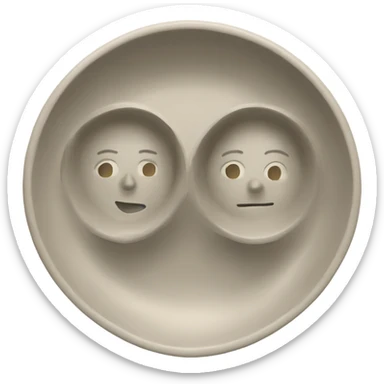  two-chamber bowl sticker