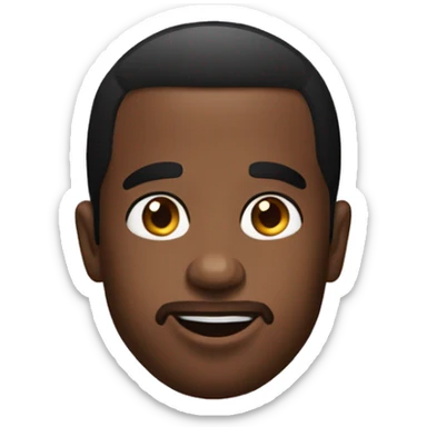 Diddy a guy who’s obsessed with baby oil. sticker