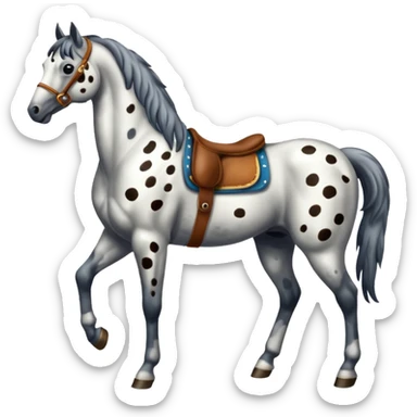 Appaloosa horse sticker