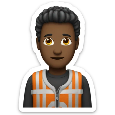 The number 60 with 2 lines underneath sticker