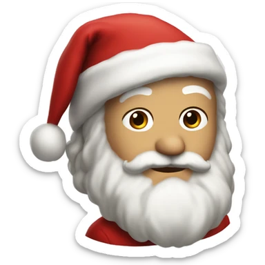 Pedro Pascal as Santa Claus  sticker