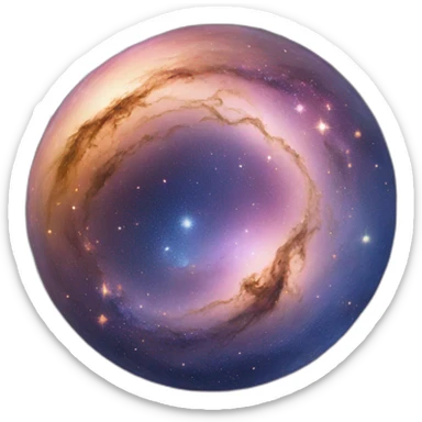 emoji, nvm make an image of a galaxy instead sticker