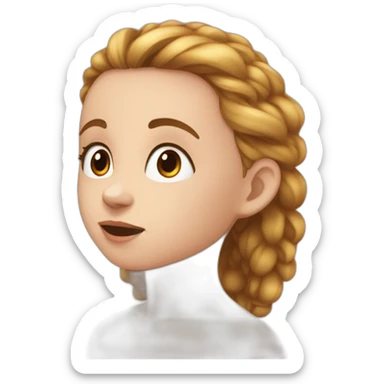 Bebe au CHU pellegrin sticker