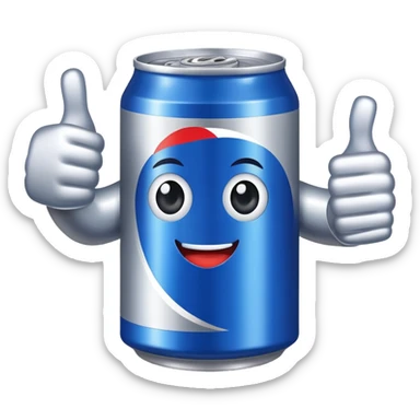 Pepsi thumbs up sticker