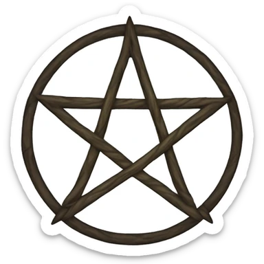 Pentacle sticker