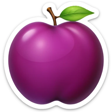 Hace la ciruela sticker